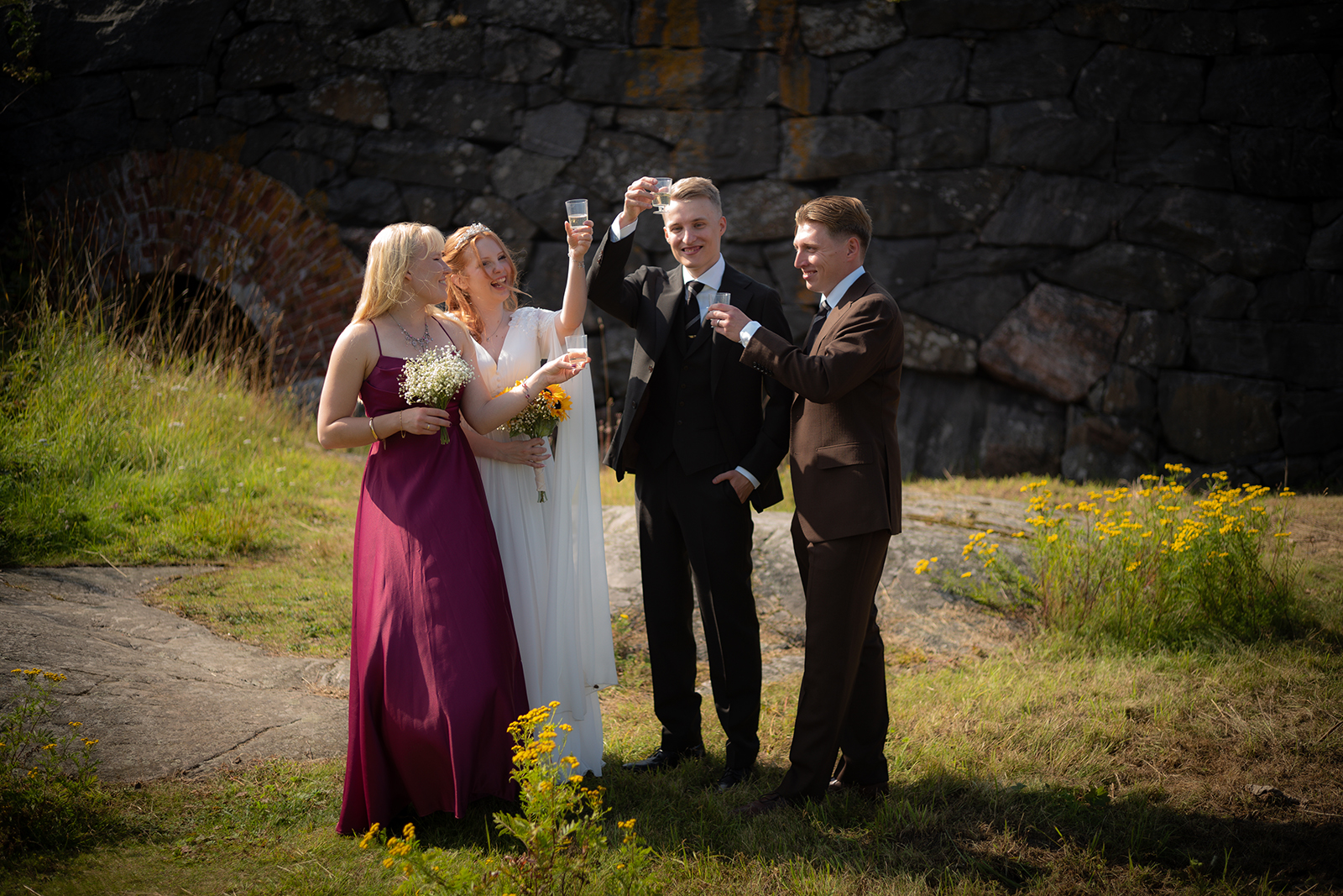 Hääkuvaus Suomenlinna